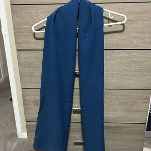 Navy blue scarf